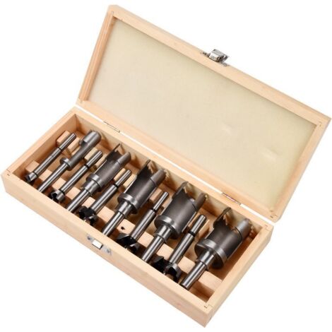 SET DI PUNZONI PER LEGNO 15-35 MM 10 PEZZI - YT-33837 (1/2)