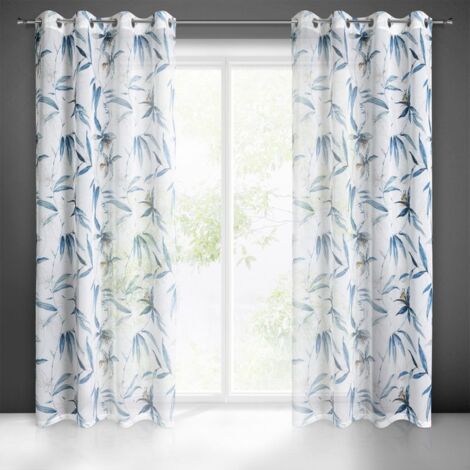 Tenda Oscurante ATOUT CIELO Con Occhielli - Giallo Ocra 135x240 Cm - Filtra Luce E Garantisce Privacy - Perfetta Per Soggiorno E Camera Da Letto - 2