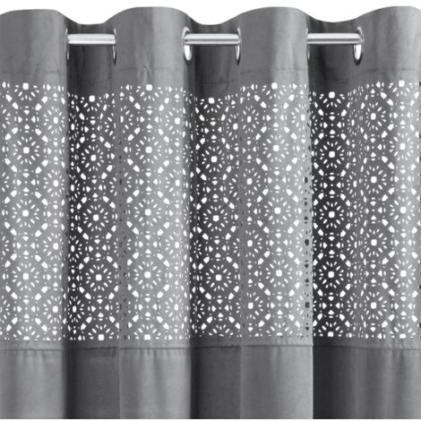 TENDA A PILASTRO PRONTA 140X250 CM GRIGIO