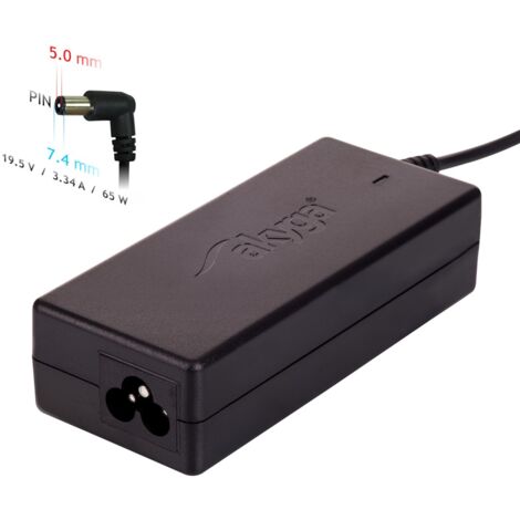 akyga AK de ND de 05 Laptop Alimentazione sostitutiva 65 W Nero (1/5)