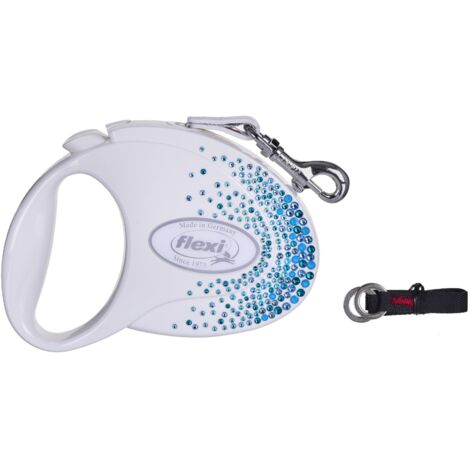 Set Hobby Horse: cavezza A3 con pelliccia bianca + guinzaglio in corda - bianco e nero