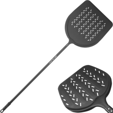 Pala per pizza ITALIA 3D in alluminio, forata, 500x1700mm