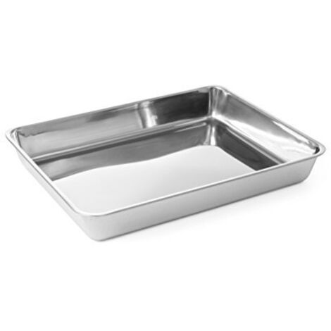 2 Tavolozze In Acciaio Inox Per Pittura - 23x10cm, Per Miscelazione Colori, Trucco, Arte - Facili Da Pulire - Foto 14