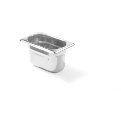 Contenitore Gastronorm Perforato GN 1/2 In Acciaio Inox - 265x325x65 Mm Per Professionisti - Foto 12
