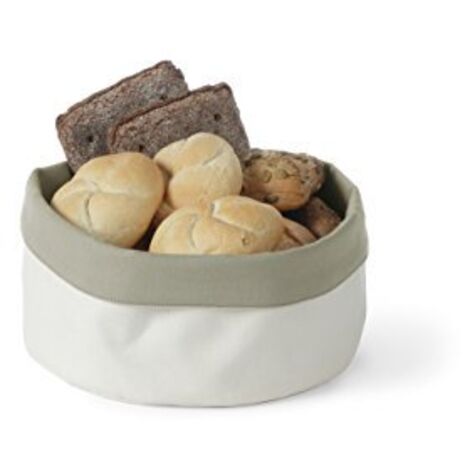 Cestino Per Pane In Fibra Naturale APS | Rotondo, Regolabile In Altezza | Design Classico Per Tavola | 17x17 Cm
