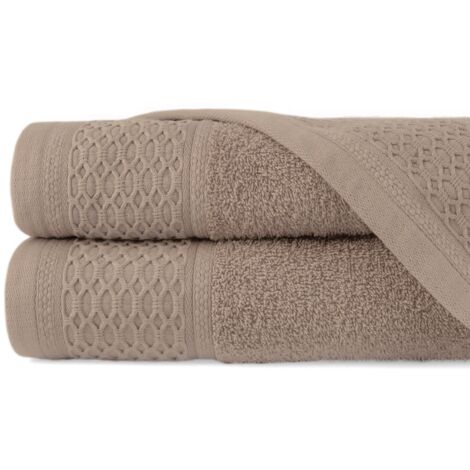 Asciugamano Viso 60x105 Cm In Cotone Bianco - Aquam - Foto 8