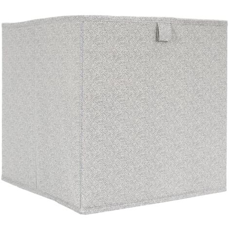 Scaffale Cubo Grigio Cemento Meubletmoi - Armadietto Moderno Per Conservazione - Foto 12