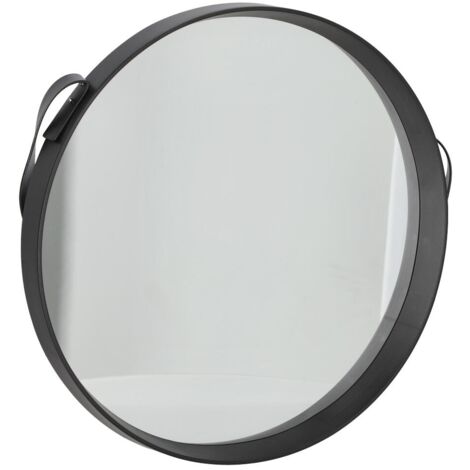 Specchio Mousse nero 51 cm