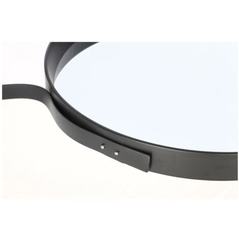 Specchio Mousse nero 51 cm