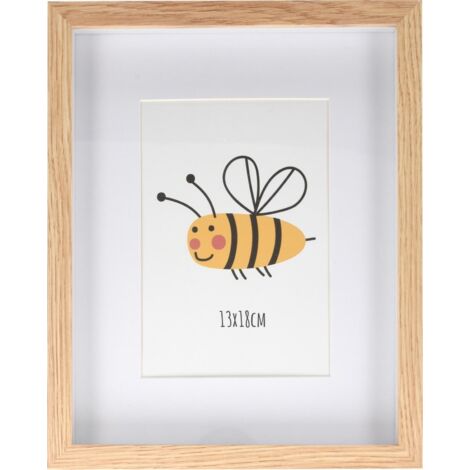 Cornice Per Foto A4 In Legno - 21x29.7 Cm, Nero, Antiriflesso, Per Tavolo O Parete - Foto 7