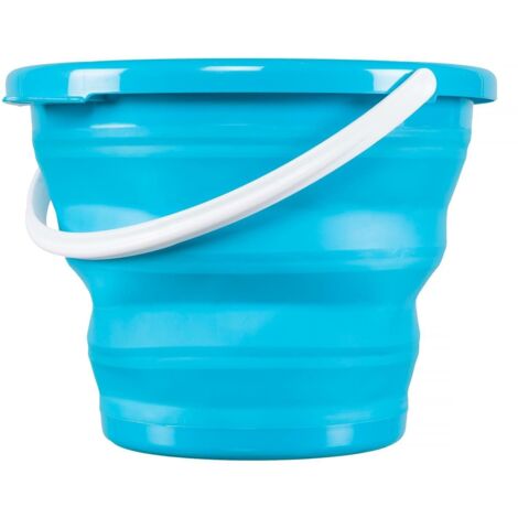SECCHIO PIEGHEVOLE 10L, BLU, IN PLASTICA, per il giardino