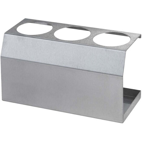 Dispenser per salse, 4 bottiglie di vetro da 500 ml con pompe in acciaio inox, a