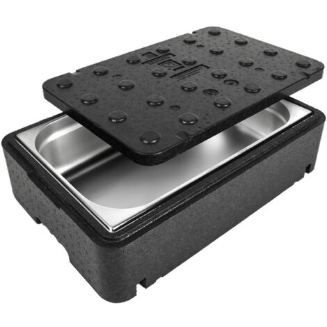 Thermobox contenitore termico scatola termica con coperchio per alimenti medicinali 600x400x166mm 23L GN1/1 Arpack