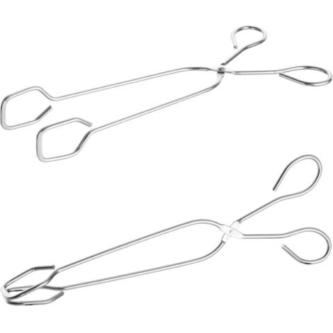 Pinza per griglia e servizio in acciaio, lunghezza 292 mm - Hendi 171509