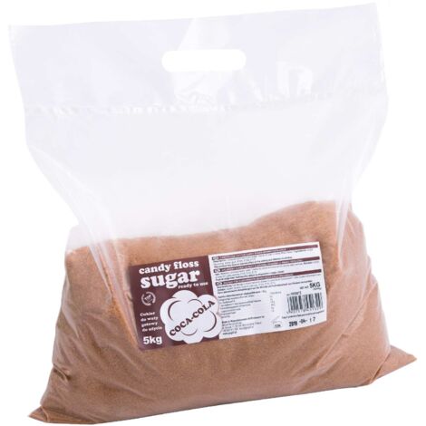 Zucchero Colorato Per Zucchero Filato, Rosa, Gusto Lampone, 1 Kg