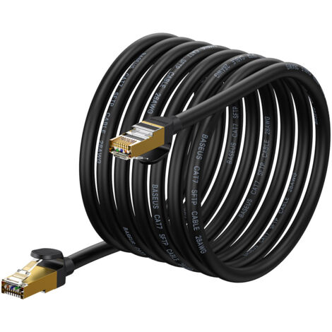 Cavo Ethernet Cat 7 da 20 m RJ45 BLEOSAN Cavo di rete LAN Gigabit ad