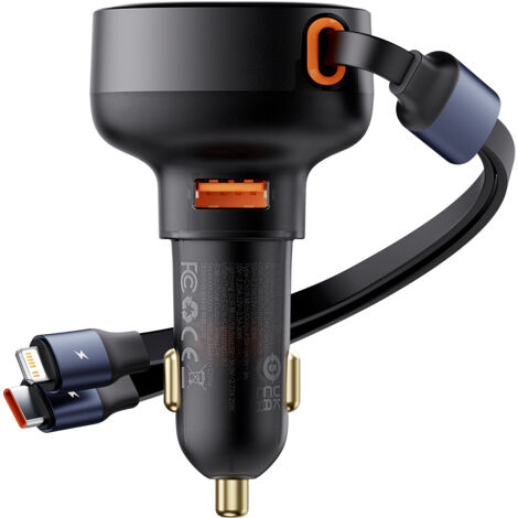 Baseus GaN Caricabatterie Alimentatore Dual USB-C / USB-C + USB-A da