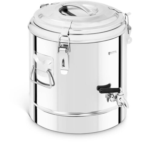 Thermos In Acciaio Inox 2,5 L Con Doppio Isolamento Sottovuoto, A Prova Di Perdite, Con Tazza E Tracolla Regolabile, Per Campeggio E Viaggi