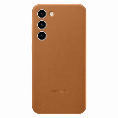 Custodia in pelle marrone per Samsung Galaxy S23 Plus. (1/5)