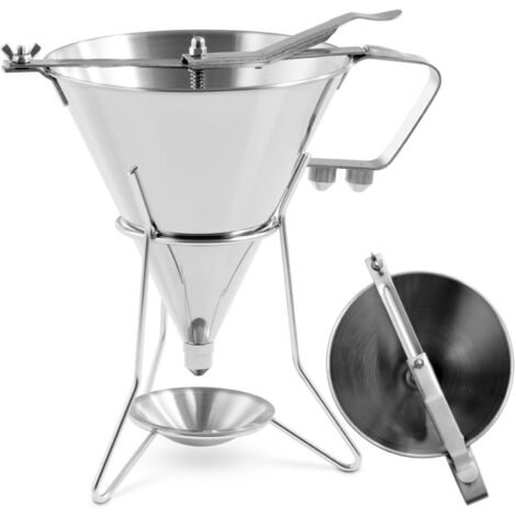 Supporto per 3 bottiglie di salsa 240/360ml 23x8,5x8cm in acciaio
