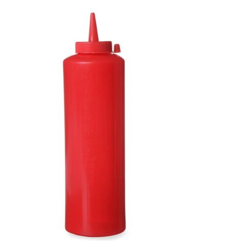Contenitore erogatore per salse fredde 0,7 l. rosso - Hendi 557914