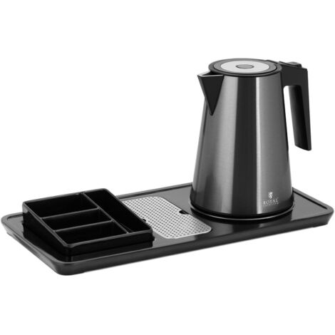 Bollitore elettrico - Stazione tè e caffè 1,2 L 1.800 W acciaio inox (1/5)