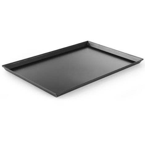 Teglia rettangolare per pizza 600x400x25 mm - Hendi 808276