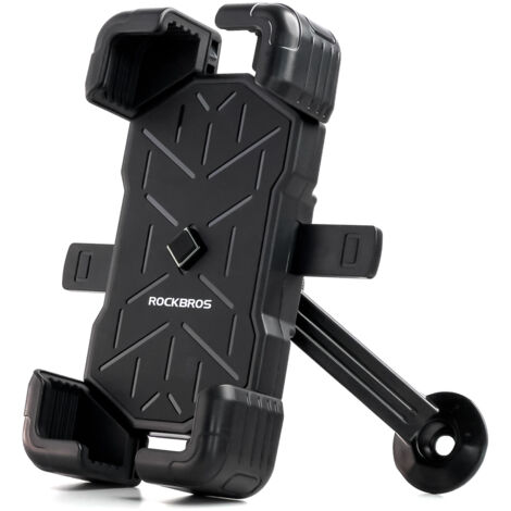Supporto Telefono Moto Zorq – Regolabile, Girevole 360° In Alluminio Per Manubrio Scooter E Bici