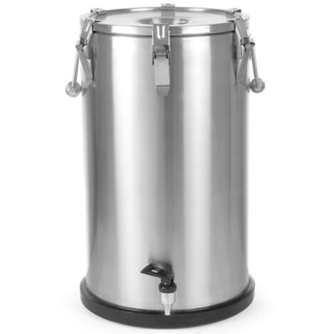 Lurch 240847 Contenitore Termico In Acciaio Inox A Doppia Parete, Per Alimenti E Bevande, Mantiene Caldo O Freddo