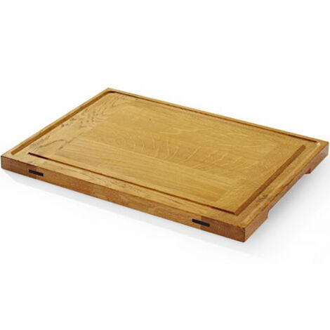 Tagliere da portata in rovere 37x27cm, spessore 2cm