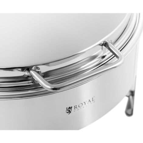 HELLOSHOP26 - Scaldavivande Rotondo Con Oblò 5,5 Litri 1 Bruciatore In - Foto 8