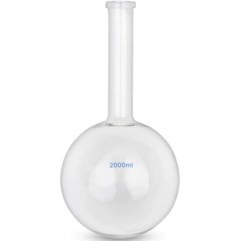 2 Borracce Bollenti In Vetro Borosilicato - Fondo Piatto Da 500ml Per Laboratorio - Foto 5