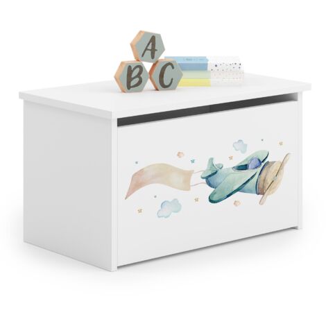 Cassapanca Bambini 3 In 1 COSTWAY - Trasformabile In Tavolo E Sedia, Contenitore Giocattoli Bianco - Foto 9