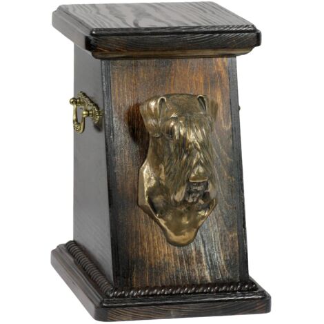 Rottweiler - Un'urna Per Le Ceneri Del Cane, Un'urna Elegante Con Una Statuetta Unurna Commemorativa Con Un Busto Di Cane Di Art Dog 86268786