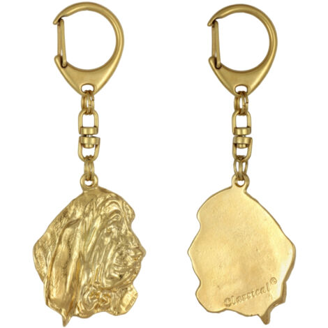 Portachiavi Cane Alano In Metallo Smaltato – Ciondolo Con Zampa – Regalo Personalizzato Per Amanti Dei Cani (9,6 Cm)