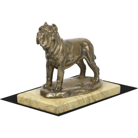 Mastino Napoletano, Mastino Napoletano, Mastino Napoletano - statuetta di cane, figurina di sagoma di cane, trofeo per esposizione canina del marchio Art-Dog
