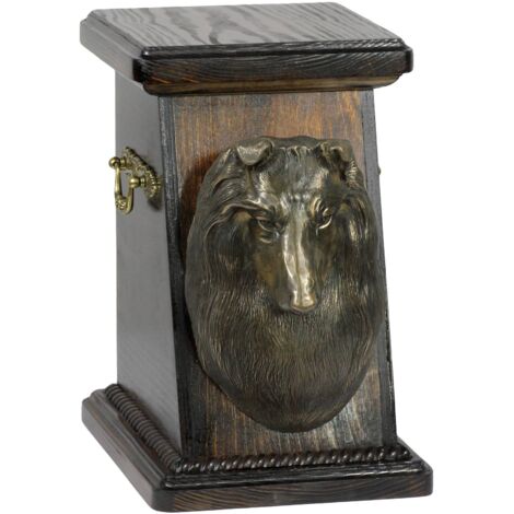 Urna Per Ceneri Di Cane O Gatto – Ceramica Lucida 15x15x10 Cm, Chiusura Ermetica, Per Scrivania O Soggiorno, Ricordo Durevole