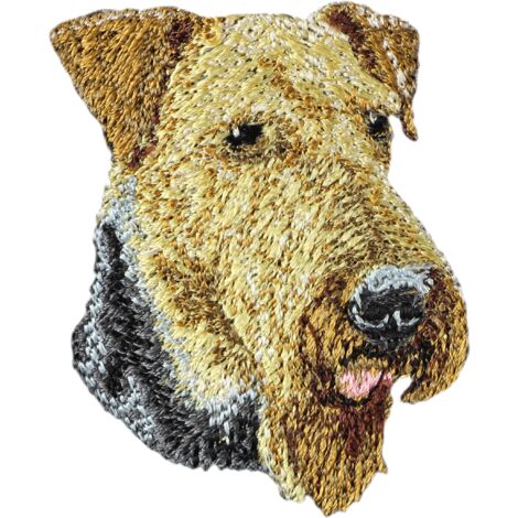 Toppa termoadesiva con raffigurazione di Yorkshire Terrier