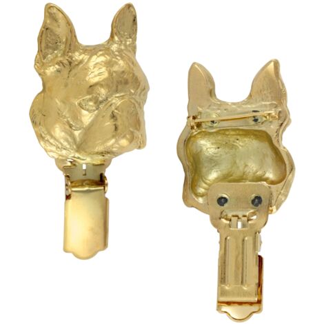 Ashton And Finch Portachiavi In Legno Con Incisione Terrier, Regalo Per Amanti Dei Cani, Marrone