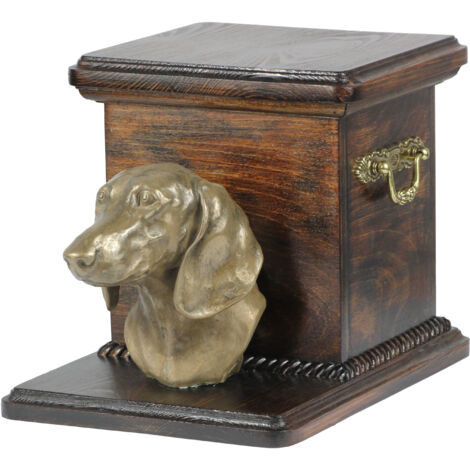hlc Urna per ricordo piccola e graziosa 1 urna per ceneri umane con 1 sacchetto in velluto, mini urna commemorativa in ottone rosso (3 cu.in