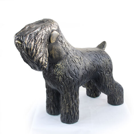Statua Cane Beagle Minimalista - Scultura Metallica Nera Decorazione Scrivania