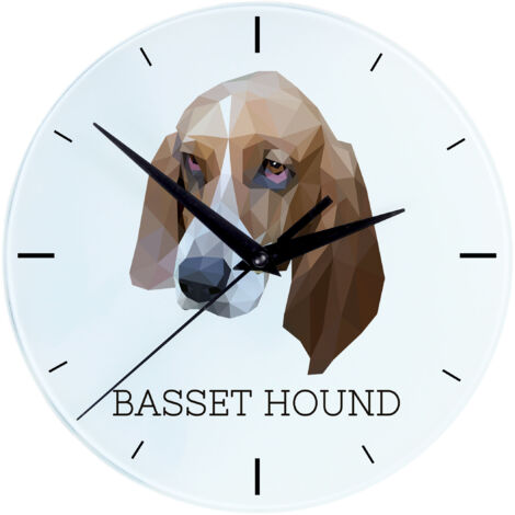 JIOBVTS Targa In Latta Basset Hound - Poster In Metallo 20x30 Cm 'Once Upon A Time...' Per Bar, Casa, Giardino - 2