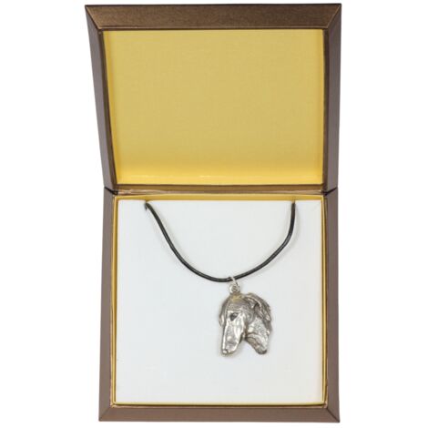 Collana Golden Doodle In Argento Sterling 925 – Ciondolo Cuore Placcato Oro Rosa, Gioiello Per Amanti Dei Cani