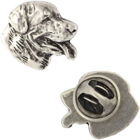 Collare Cubano Per Cani - Catena Argentata 15mm, Acciaio Inox, Con Anello A D, Per Taglie Piccole E Grandi - Foto 4