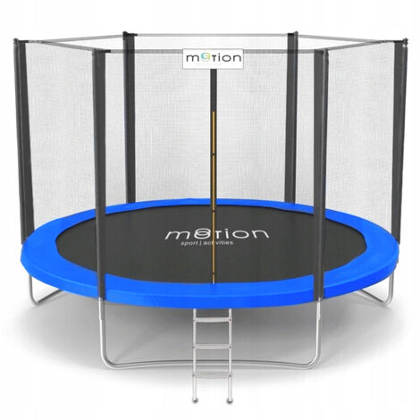 Scaletta Per Trampolino 90 Cm – Gradino In Acciaio Zincato Per Un Accesso Facile E Sicuro Al Trampolino