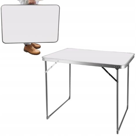 Tavolo Pieghevole Da Esterno Night Cat - Regolabile In Altezza, Leggero E Portatile Per Campeggio - Foto 7