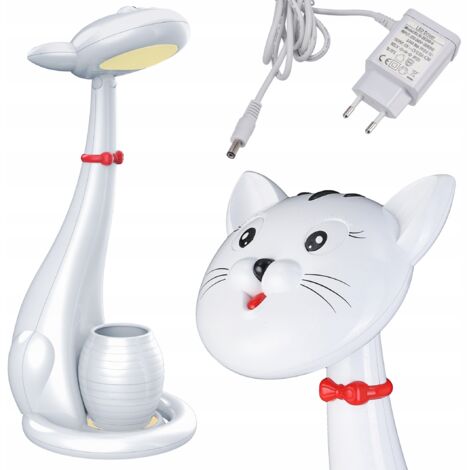 Lampada Da Scrivania LED Per Bambini - Ricaricabile USB, Con Supporto Per Cellulare, Braccio Flessibile - Foto 7