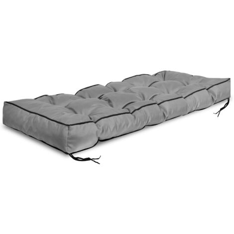 Cuscino Da Giardino Impermeabile 100x50 Cm In Poliestere E Codura – Morbido, Lavabile E Antimacchia Per Divano E Panca Outdoor
