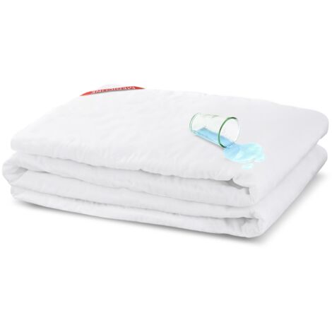 Coprimaterasso Impermeabile Singolo In Microfibra E TPU Bianco | Leroy - Foto 8