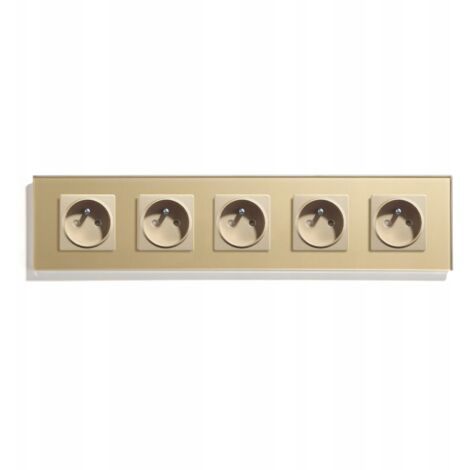 Livolo Presa Elettrica Con Pannello In Vetro Nero: Sicurezza Bambini, 16A, 250V, Sostituzione Facile, Design Moderno